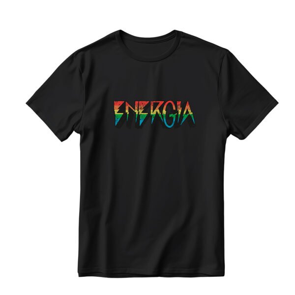 T-Shirt Energia Preta